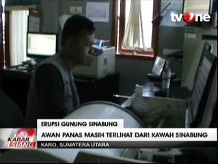 Pertumbuhan Aktivitas Vulkanik Gunung Sinabung Masih Terus Berlangsung