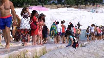 Pamukkale’de doluluk yüzde 100’e ulaştı