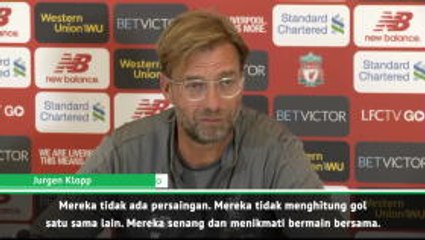 Salah, Mane dan Firmino Tidak Bersaing Satu Sama Lain - Klopp