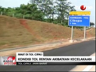 Kondisi Tol Cipali Rentan Akibatkan Kecelakaan
