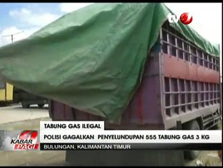 Download Video: Penyelundupan 555 Tabung Gas 3 Kilo Ilegal Berhasil Digagalkan Polres Bulungan