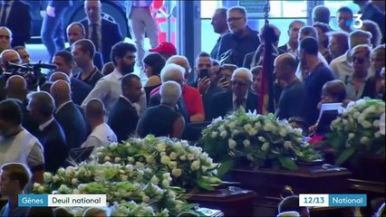 Viaduc de Gênes : journée de deuil national en Italie