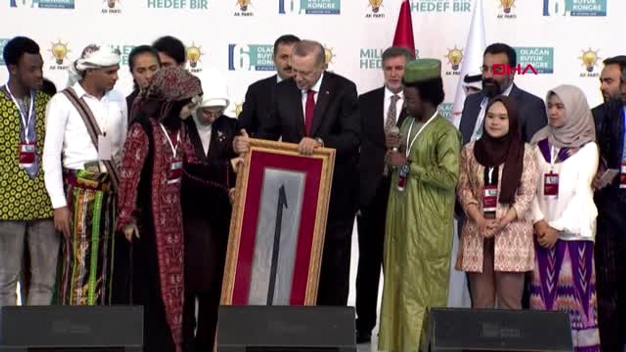 Cumhurbaşkanı Erdoğan, AK Parti 6. Olağan Kongresi'nde Konuştu 10