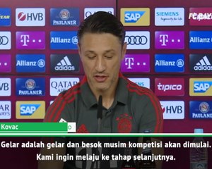 Mendapatkan 'Treble' Sangat Sulit Untuk Bayern - Kovac