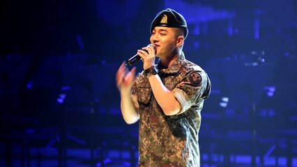 TaeYang in Army Band Concert 2018