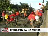 Dinas PU Kebut Perbaikan Jalur Mudik Lintas Sumatera dan Pantura