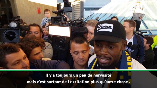 Australie - L'arrivée de Bolt pour son essai avec les Mariners