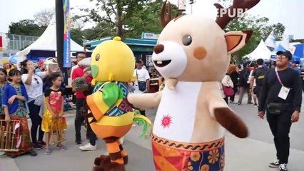 Kemeriahan Jelang Pembukaan Asian Games 2018