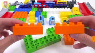 Toy Trains Thomas Blocks Learn Colors with Building Blocks for Children