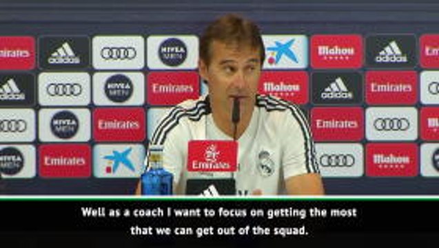 Lopetegui content with Real Madrid squad