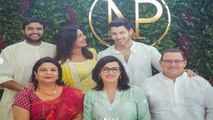 Priyanka Chopra & Nick Jonas की Engagement के बाद पहली FAMILY photo | Boldsky
