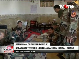 Video herunterladen: Tentara Kurdi tetap Puasa Meski Tempur Lawan ISIS