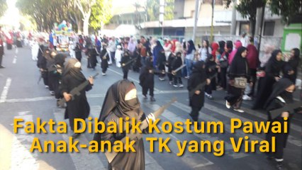 Fakta  Dibalik Kostum Pawai Anak-Anak TK yang Jadi Sorotan