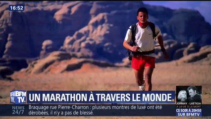 "La route m'emmène toujours quelque part"... Il fait le tour du monde en courant