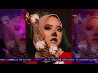 Caca Frederica Mendukung Asian Games 2018 dengan Melakukan Face Painting