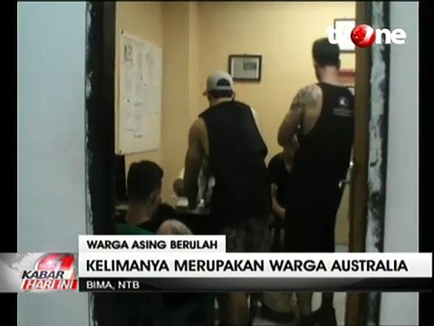 Bikin Onar dalam Pesawat, 5 Bule Diperiksa Polres Bima