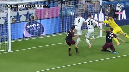 TOUT LES BUTS DU MATCH REAL MADRID VS MILAN AC