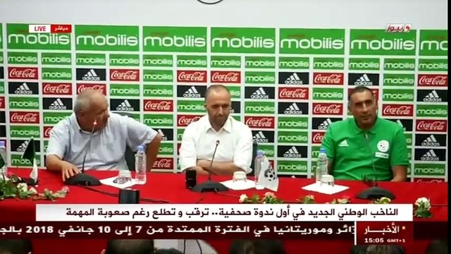 djamel belmadi-Très fier de former l'équipe nationale algérienne