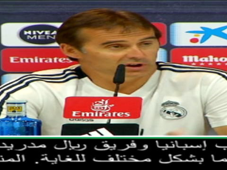 عام: كرة قدم: المقارنة بين منتخب إسبانيا وفريق ريال مدريد لا تجوز- لوبيتيغي