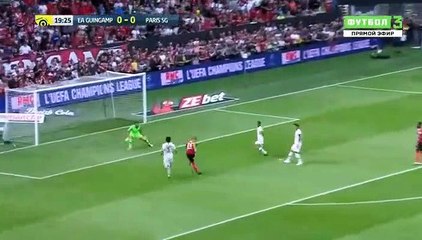 But Nolan Roux Guingamp 1-0 PSG 18.08.2018