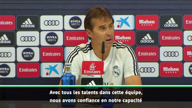 Real Madrid - Lopetegui : Je veux tirer le meilleur de cette équipe