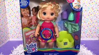 Baby Alive Potty Dance Baby Doll! Play pretend potty training & teach your dolls to go pot