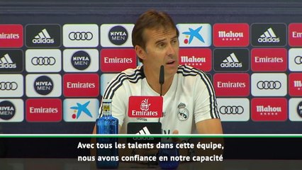 Real Madrid - Lopetegui : "Je veux tirer le meilleur de cette équipe"