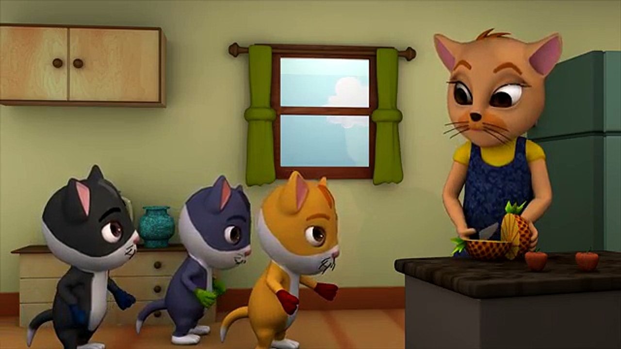 Three Little Kittens 3D Nursery Rhyme