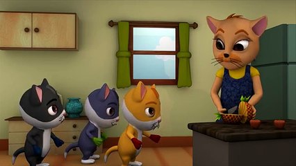 Three Little Kittens 3D Nursery Rhyme