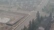 Drone Video Shows Grey Smoke Covering Kamloops, BC, as Fires Choke the Air