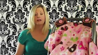 How to make a baby car seat cover / tent / canopy