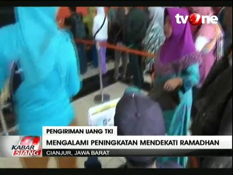 Pengiriman Uang TKI di Cianjur Meningkat Dibanding Ramadhan Tahun Lalu