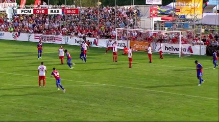 Eder Balanta Goal HD - Montlingen 0 - 1 Basel - 18.08.2018 (Full Replay)