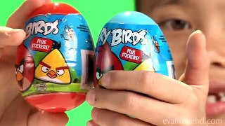ANGRY BIRDS EASTER EGGS! What surprise is inside??? JUMBO EGG Unboxing!
