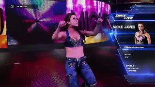 WWE 2K18 SMACKDOWN LIVE ALEXA BLISS FORMS AN ALLIANCE WITH MICKIE JAMES VS THE IICONICS
