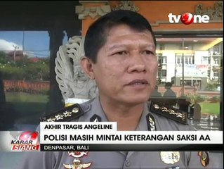 Polda Bali Masih Mintai Keterangan Saksi AA Terkait Kasus Angeline