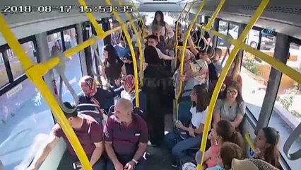 Otobüste kalp pili durdu, şoför hastaneye yetiştirdi