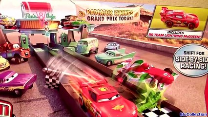 Cars Flos V8 Cafe Dragstrip Track Action Shifters Playset Disney Pixar Review Radiator Sp