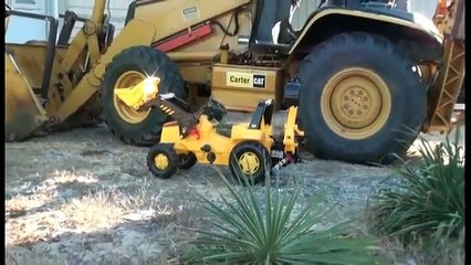 Kettler CAT Backhoe Pedal Tror