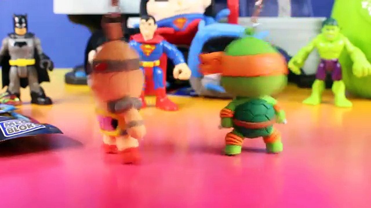 Easter Surprise Egg Toy Opening Imaginext Batman Superman Hulk Open Eggs Learn Colors