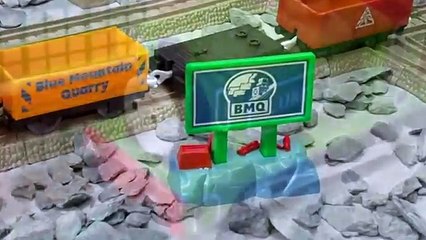 Trackmaster Blue Mountain Thomas The Train QUARRY BLAST Trucks Kids Toy Train Set Thomas T