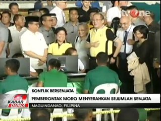 Sepakat Damai, Militan Islam di Filipina Serahkan Senjata