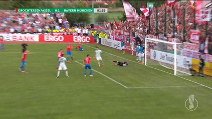 Download Video: C. Allemagne - Lewandowski qualifie le Bayern après un festival de Ribéry