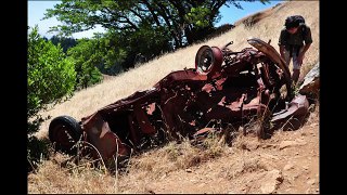 Bay Curious: Whats the Story Behind The Car Wreck on Mount Tamalpais?