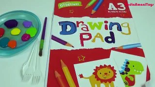 Painting With Forks | Easy Activity For Kids | Watch And Learn | Creative Ideas