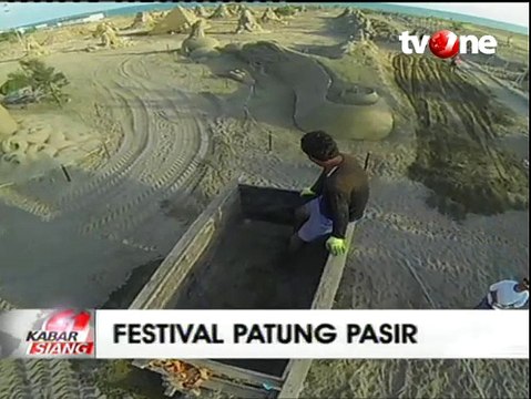 Festival Patung Pasir Internasional Digelar di Kota Antalya