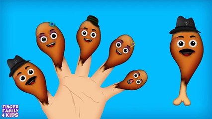 The Finger Family Meat Family Nursery Rhyme | Meat Finger Family Songs