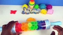 Learn Colors Play Doh Ice Cream Mickey Mouse Peppa Pig Molds Fun And Creative For Kids