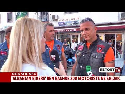 Report TV - Albanian Bikers dhe Birra Tirana aktivitet me motorristët në Shijak