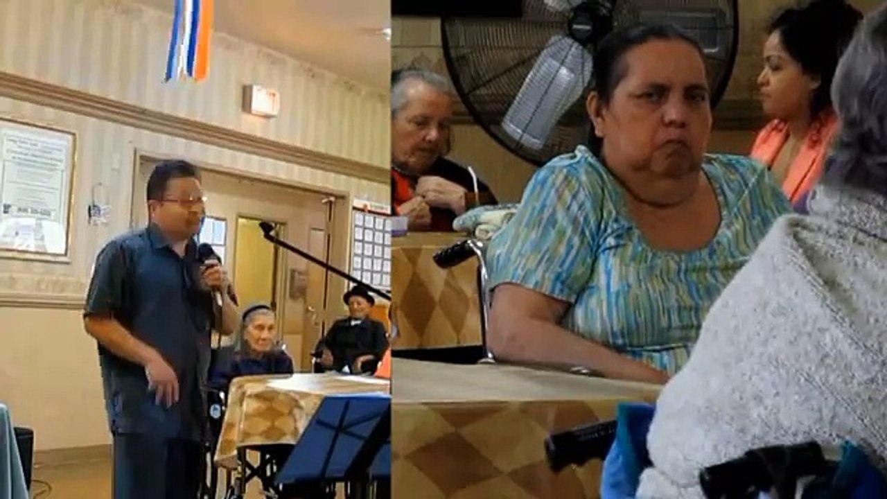 When an eagle wants to teach its little ones to fly from the nest high upon a cliff